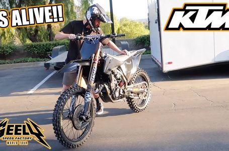 First Ride!! KTM 450 Build is complete / Cole Seely