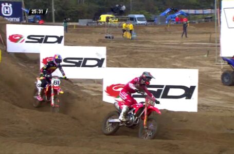 La batalla de Prado y Gajser en la 2ª manga de Lommel – MXGP 2020