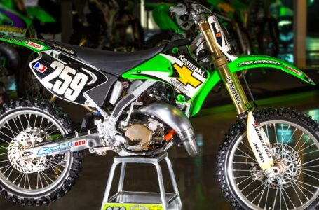 James Stewart’s Championship Kawasaki KX125 Two Stroke