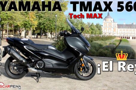 Yamaha TMAX 560 Tech MAX. A prueba el rey de los maxiscooter