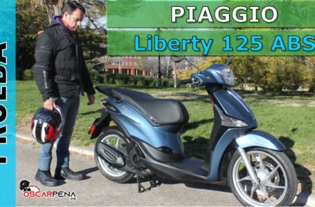 Piaggio Liberty 125 ABS. ¡Prueba! Urbanita con estilo