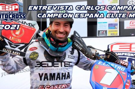 Carlos Campano. Entrevista con el Campeón de España de Motocross 2021