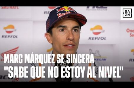 Marc Márquez: «Fabio Quartararo sabe que no estoy al nivel de disputarle una carrera»