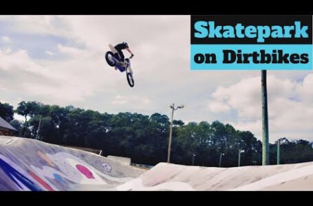 Kona Skatepark on Dirtbikes – Josh Hill