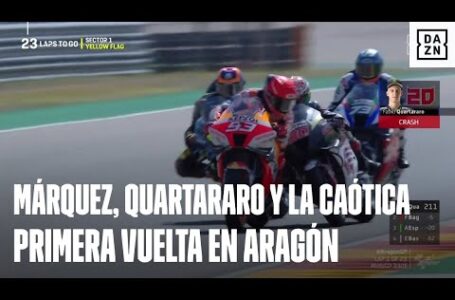 Márquez, Quartararo y una accidentada carrera que pone en jaque el Mundial de MotoGP
