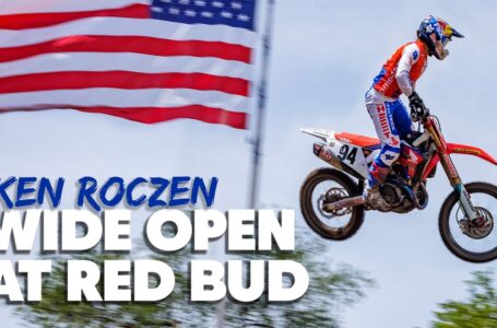 Gas a fondo con Ken Roczen en Red Bud Pro Motocross National