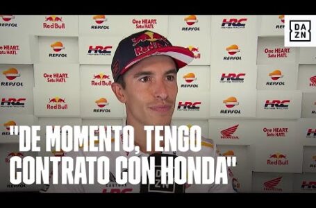 Marc Márquez reconoce su buena relación con KTM: «En 2025 veremos, pero de momento tengo contrato»