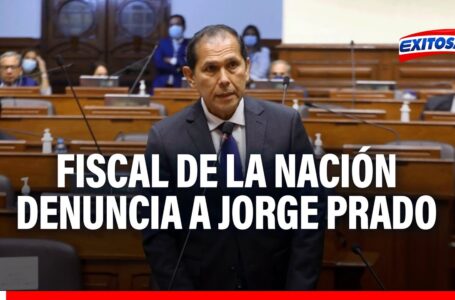 El fiscal de la nación denuncia a Jorge Prado