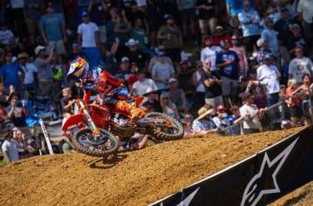 Vialle no quiso participar en la 2º manga de Budds Creek