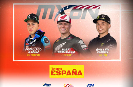 España anuncia su equipo para el Motocross de las Naciones 2025